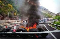 На севере Испании шахтеры заблокировали автострады
