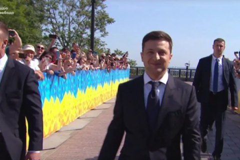 В Киеве проходит инаугурация Владимира Зеленского 