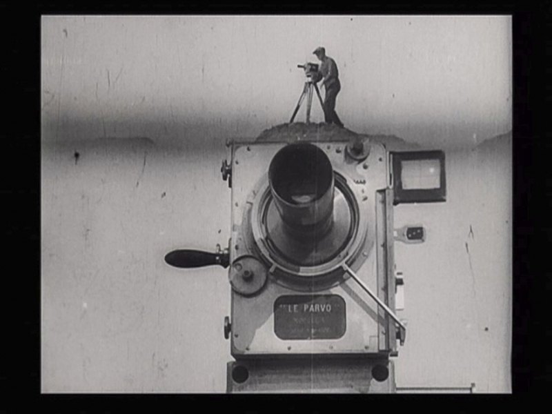 Кадр з фільму «Людина з кіноапаратом» (1929) Дзиґи Вертова
