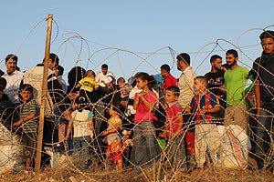 За неделю число сирийских беженцев увеличилось на 10%