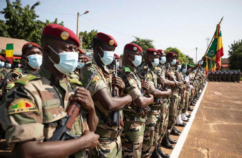 Военный парад в Мали