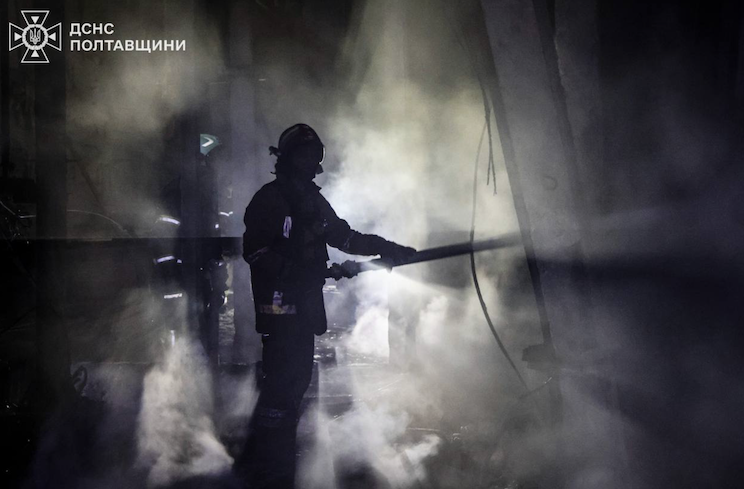 Росія 7 жовтня атакувала цивільну інфраструктуру в Полтавській області 