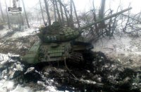 Українські захисники заблокували танки ворога в Бородянці