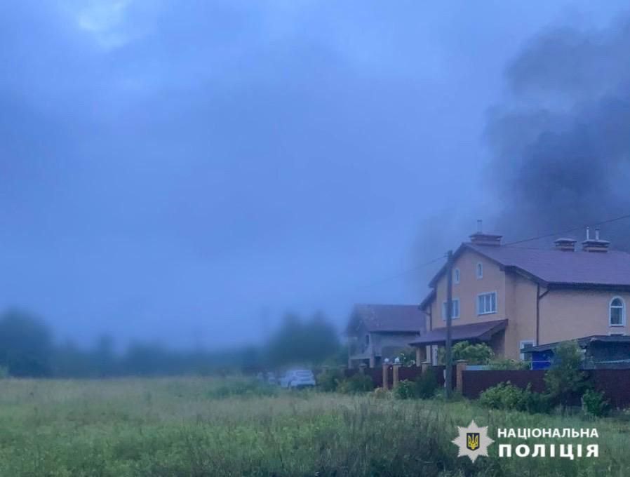 Наслідки обстрілу Київщини