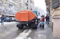 Из-за аварии на водопроводе во Львове 50 тыс. жителей остались без воды (обновлено) 