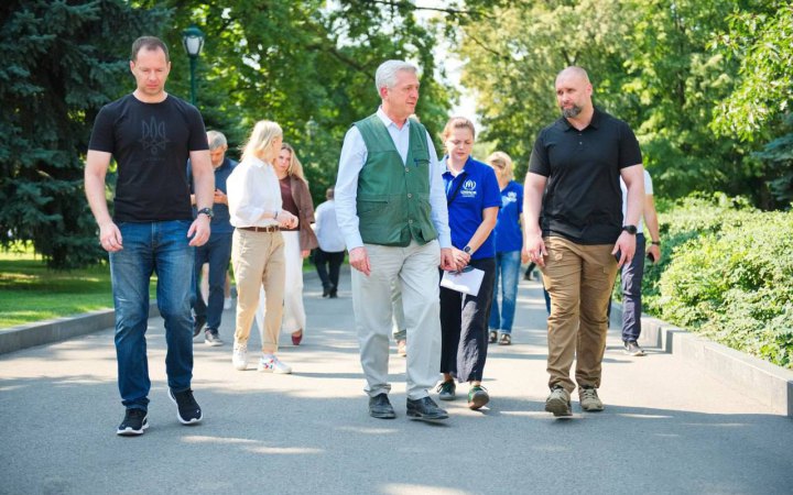 Верховний комісар ООН у справах біженців Філіппо Гранді приїхав у Харків