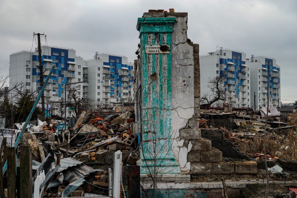 Центр Маріуполя, ТОТ України, 16 лютого 2026 р