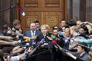 Пшонка ответил Тимошенко молчанием 