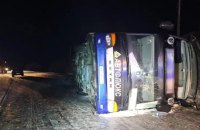 У Польщі український автобус потрапив у ДТП, 20 людей постраждали