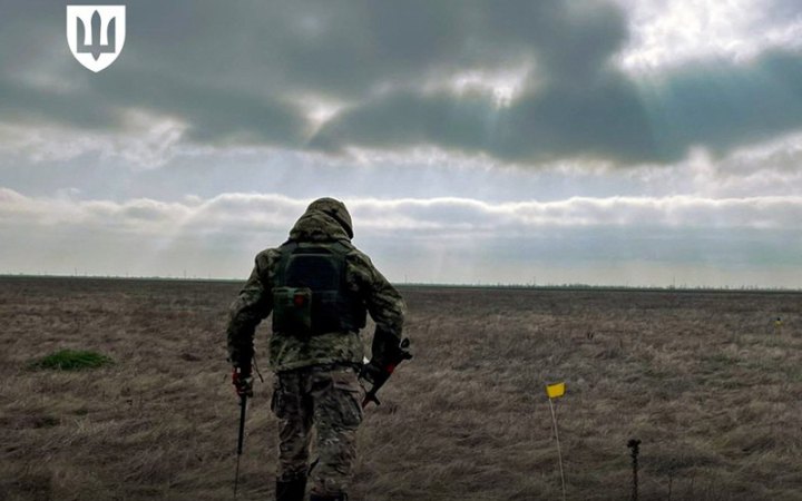 Міноборони протестує програму для безпечного розмінування "Трек сапера"