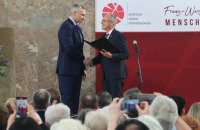 ​Кличко у Франкфурті отримав премію за права людини імені Франца Верфеля