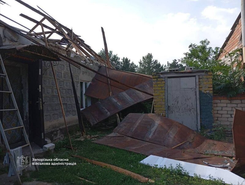 Ворог атакував село Канівське у Біленьківській громаді