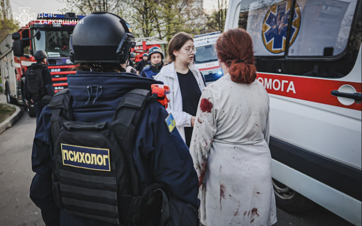 У лікарнях Харкова залишається 18 з майже 120 постраждалих унаслідок ракетного удару 18 квітня