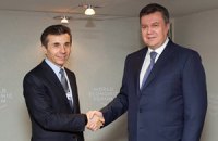 Янукович провел встречу с премьер-министром Грузии