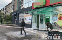 Киевские полицейские задержали двух воров, которые подрывали банкоматы и платежные терминалы