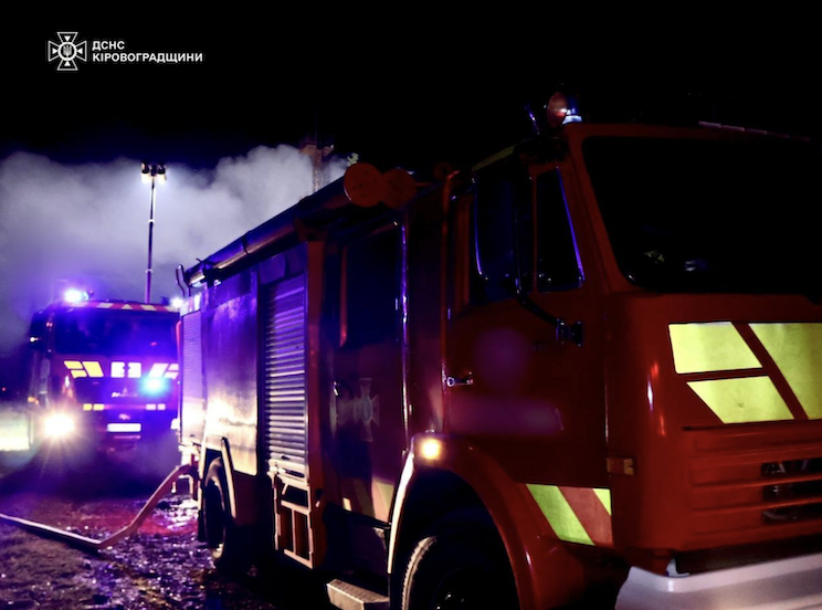 Ліквідація наслідків атаки по інфраструктурі Кіровоградської області 