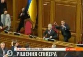 Рада проголосовала за соцстандарты, но отказалась слушать бюджетный отчет Тимошенко