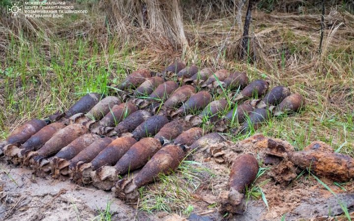На Харківщині виявили 43 боєприпаси часів Другої світової війни