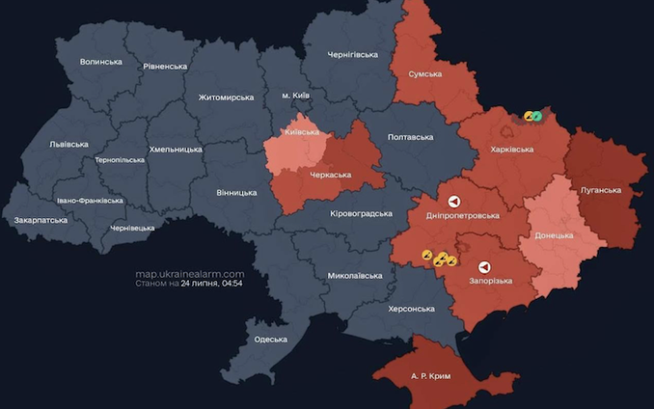 У Київській області запрацювала диференційована повітряна тривога: що це означає?