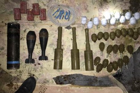 СБУ виявила схованку з боєприпасами в Сєвєродонецьку