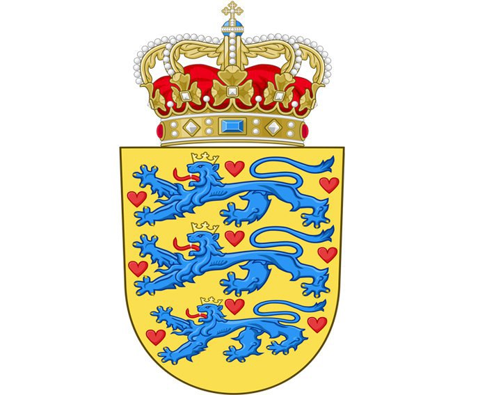 Сучасний герб Королівства Данія
