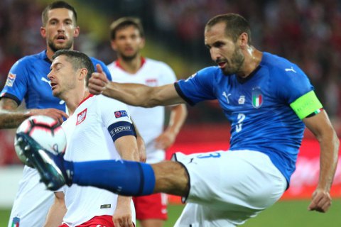 Збірна Італії зуміла перервати свою безвиграшну серію