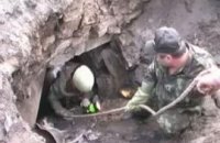 В Днепропетровске во время выполнения земельных работ засыпало 3-х мужчин