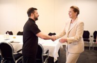 Володимир Зеленський провів розмову із Прем'єркою Данії Метте Фредеріксен