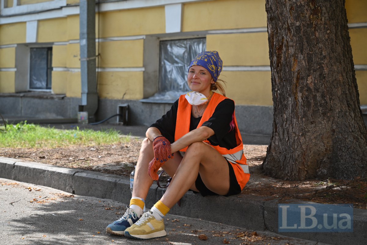 волонтерка Марія
