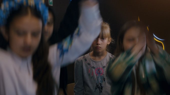 Кадр із фільму Катерини Горностай 'Стрічка часу'. 