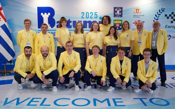 Чоловіча збірна України з шахів – чемпіони Європи