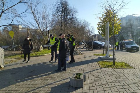 Поліція Києва пояснила сьогоднішній візит до Музею Революції Гідності