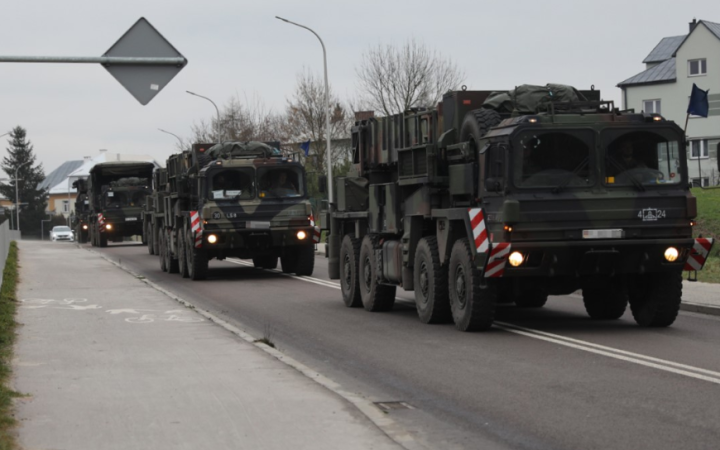 Німецька батарея ЗРК Patriot прибула до Польщі