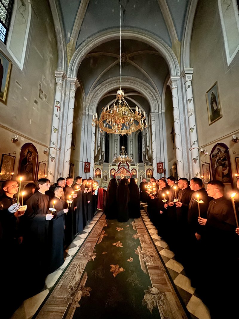 Чернечий постриг у львівському Іоано-Золотоустівському монастирі ПЦУ.