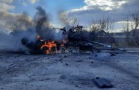 На Чернігівщині ракетами розбили колону окупантів, знищено майже 20 одиниць техніки