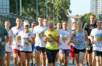  Глава Харьковской ОГА Юлия Светличная пробежала 10 км на марафоне "Освобождение"