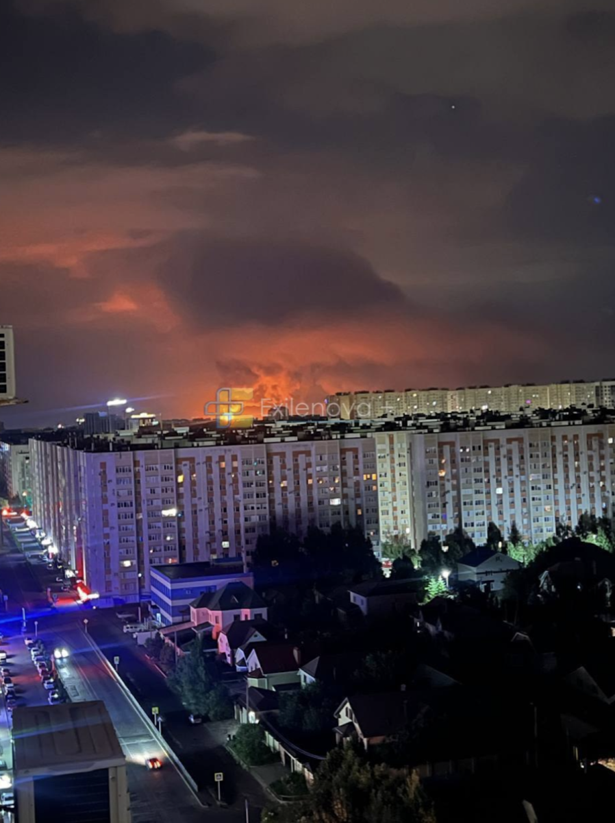 Пожежа на нафтобазі в Ставропольскому краї, Михайловську