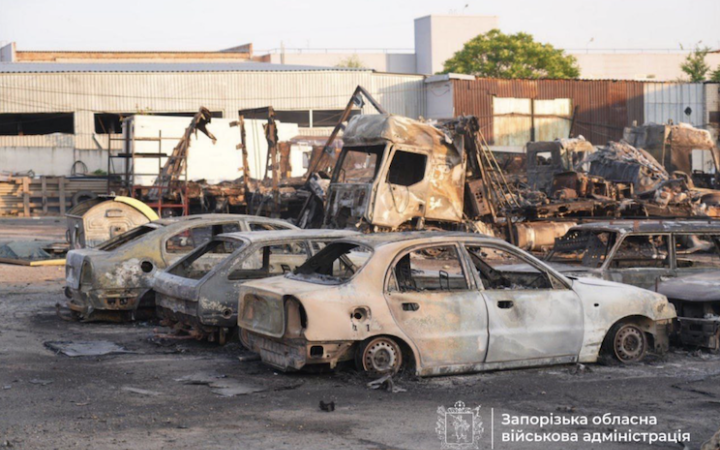 Росіяни поранили дитину унаслідок атаки на Запорізький район