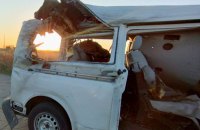 На Херсонщині окупанти вдарили FPV-дроном в евакуаційний автобус