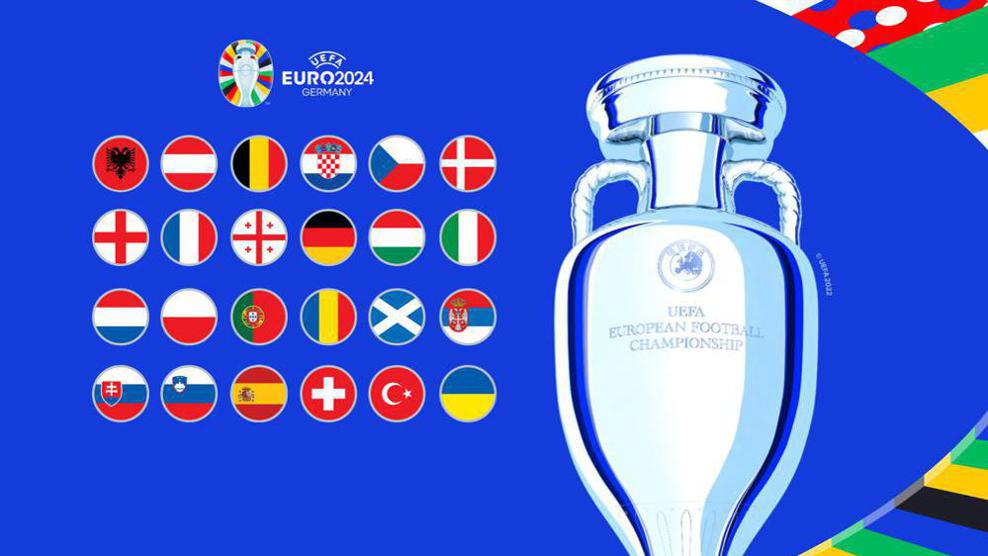 Команди, які візьмуть участь у Євро-2024.