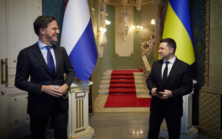 Зеленський обговорив підтримку України з прем’єр-міністром Нідерландів