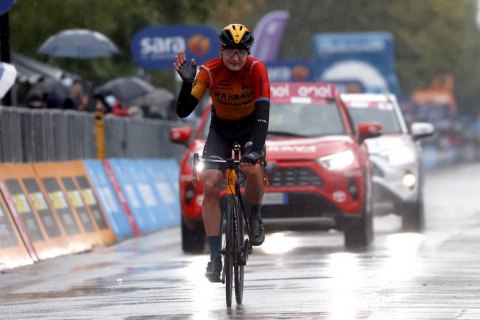 Українець Падун посів друге місце на етапі Джиро д'Італія-2020