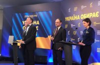 "Батьківщина": друге місце на виборах не в Порошенка, а в Тимошенко