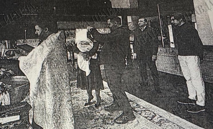 Фото з хрестин доньки Чернишова