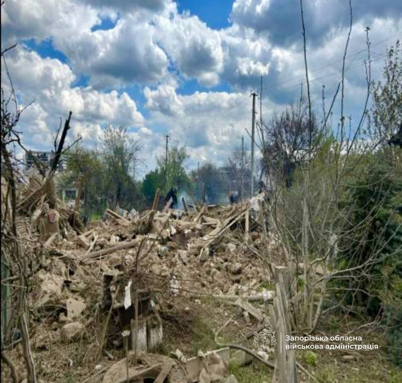 Наслідки обстрілів Запорізької області росіянами