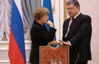 Порошенко і Меркель виступили за збільшення місії ОБСЄ на Донбасі