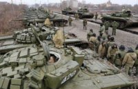 Российские наемники разместили тяжелую технику вблизи линии соприкосновения на востоке Украины 