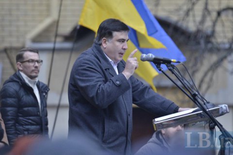 Саакашвили заявил, что его амбиции выше должности президента Украины