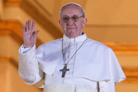 Папа Римський побажав Україні миру та екуменічної гармонії