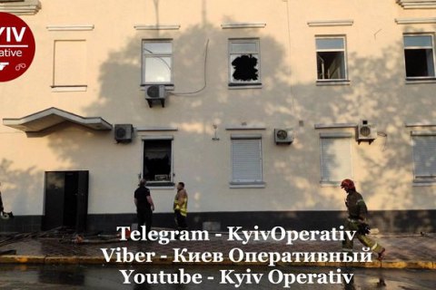 У Києві в будівлі Головного слідчого управління МВС сталася пожежа, - ЗМІ